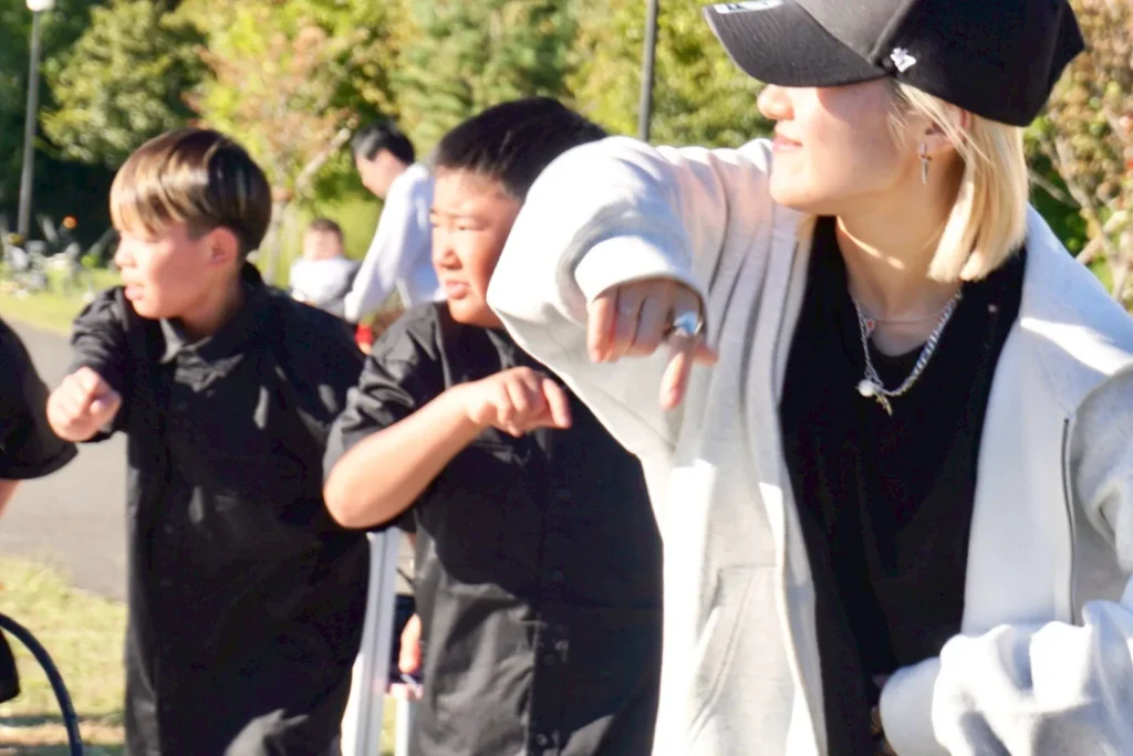 本番 全員ダンス オフショット